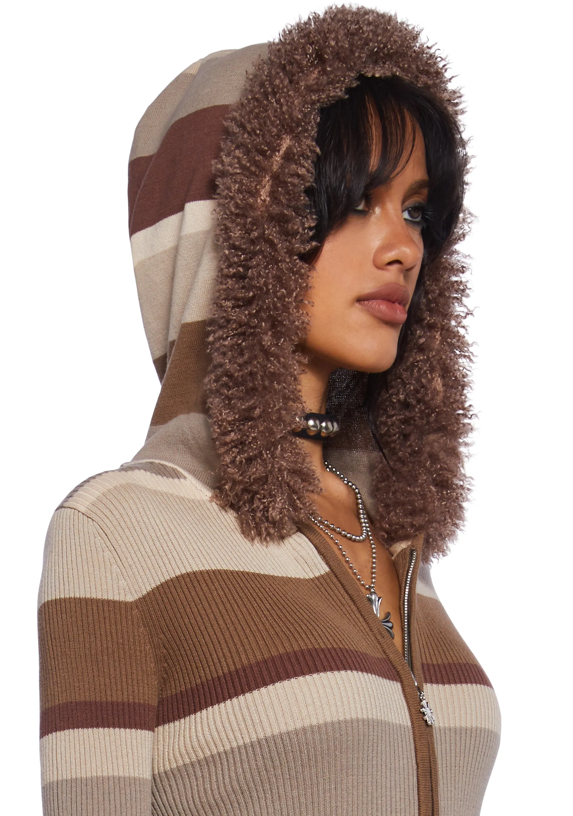 Coffeehouse Sessions Striped Cardigan