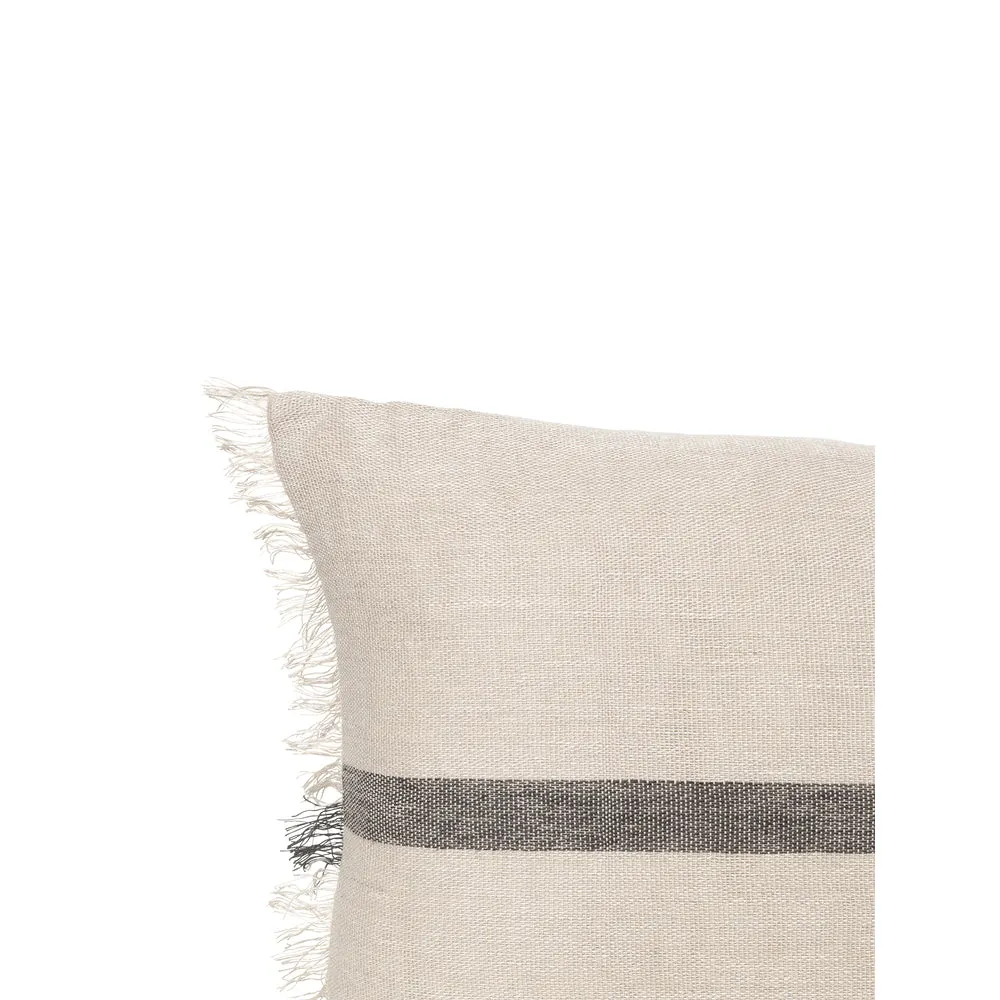 ferm LIVING Calm Cushion Long - Camel / Black