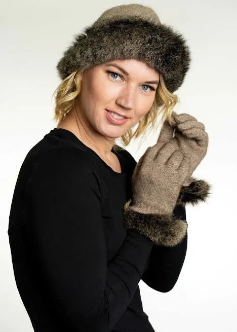 Fur Trim Beanie