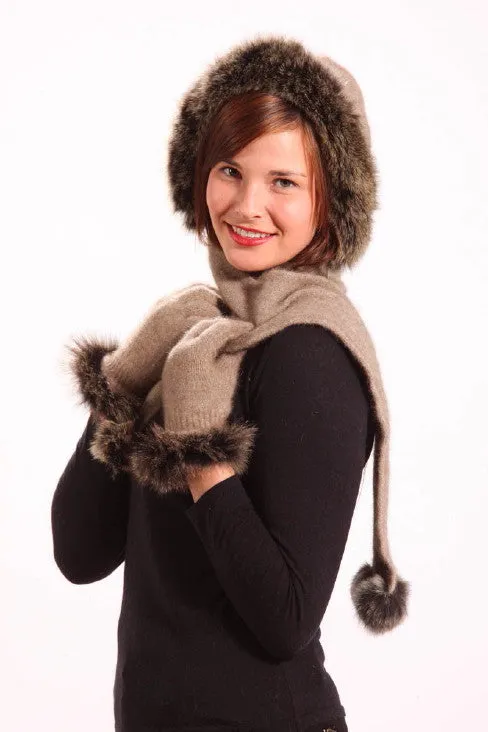 Fur Trim Gloves