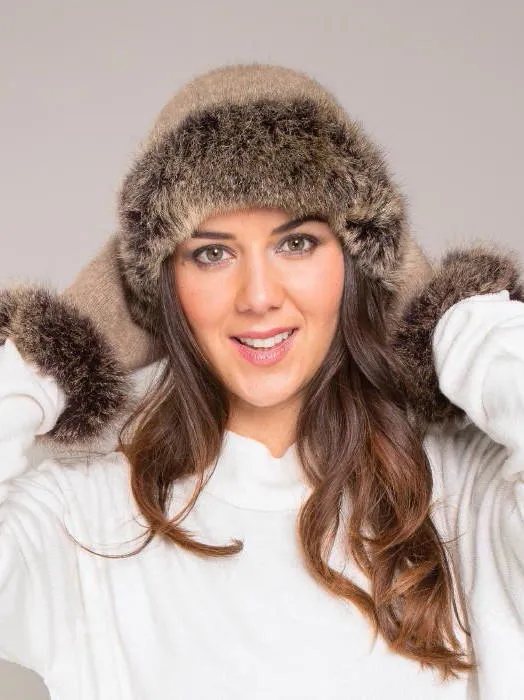 Fur Trim Gloves