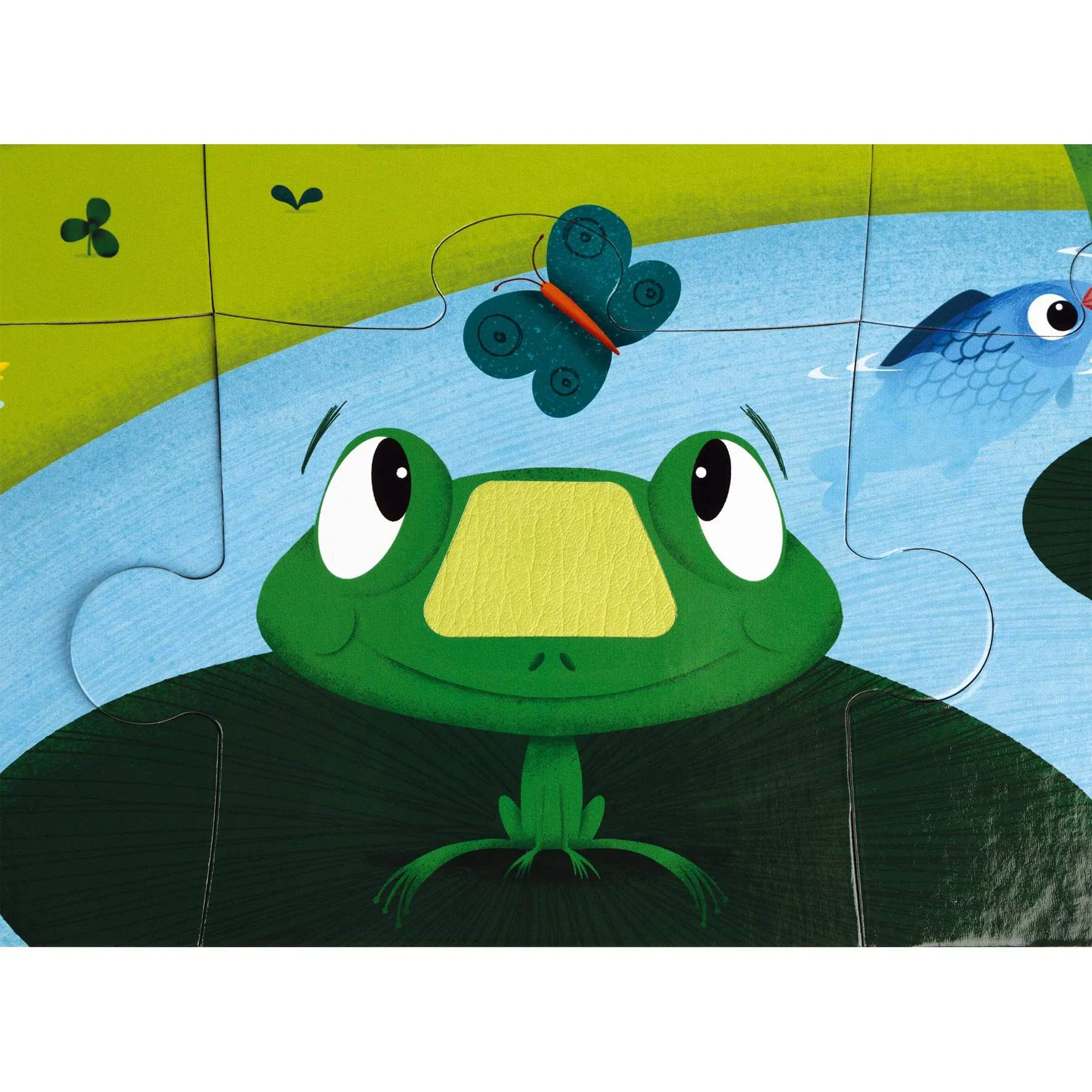 Janod Tactile Puzzle - Farm Animals