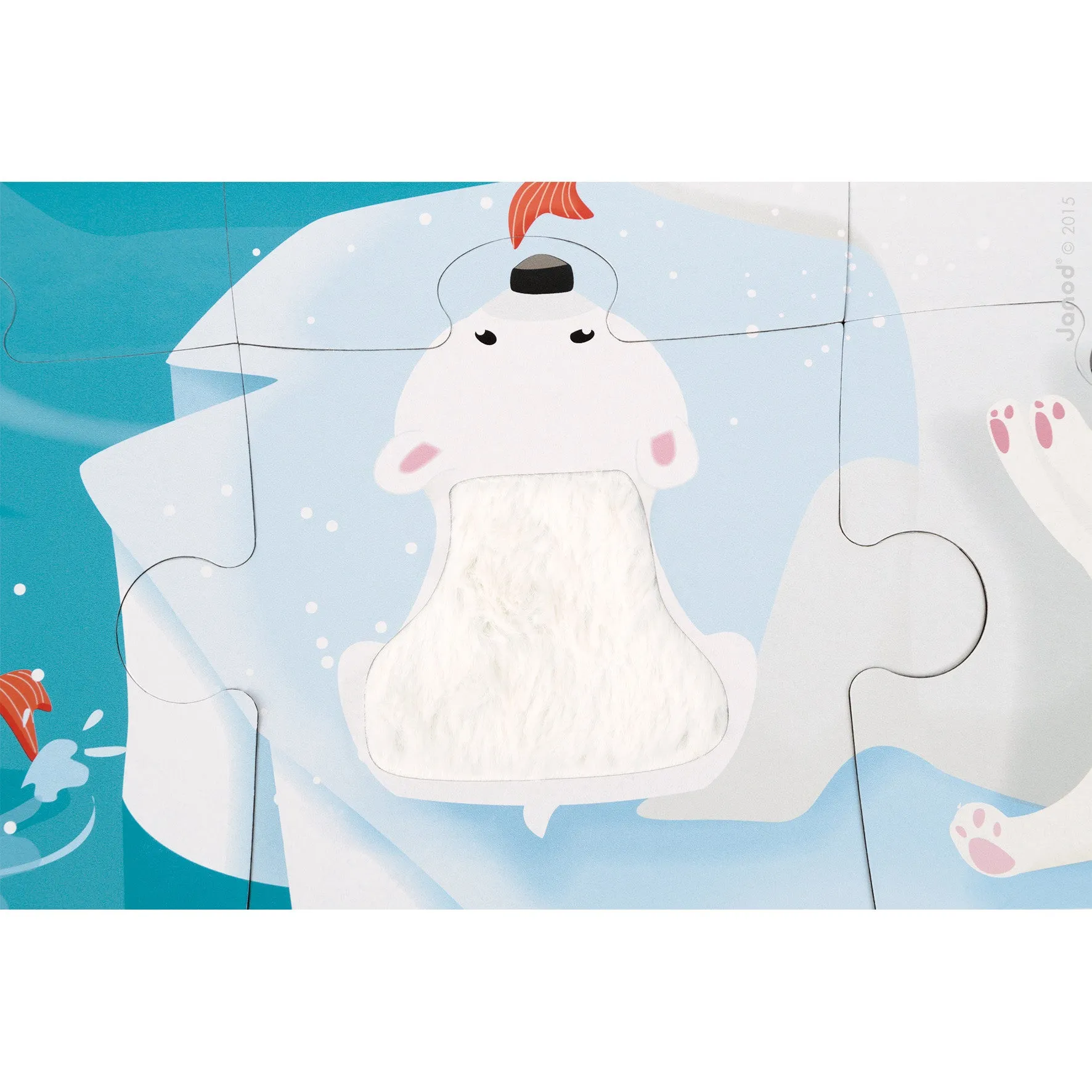 Janod Tactile Puzzle - Life on the Ice