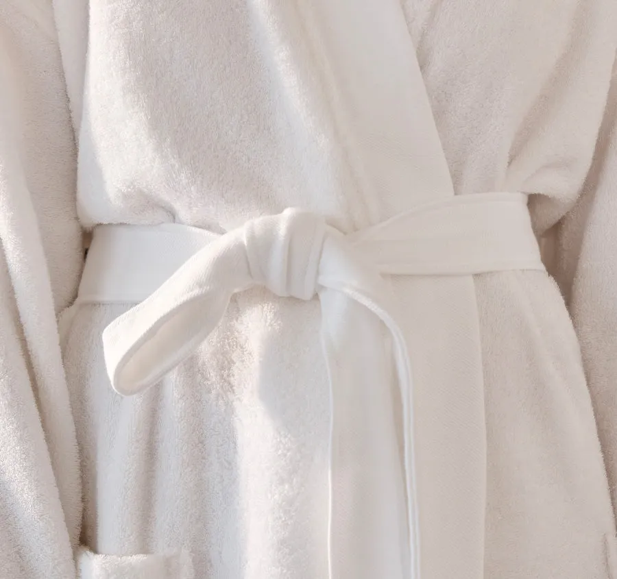 Supersoft Luxury Bathrobe Range White