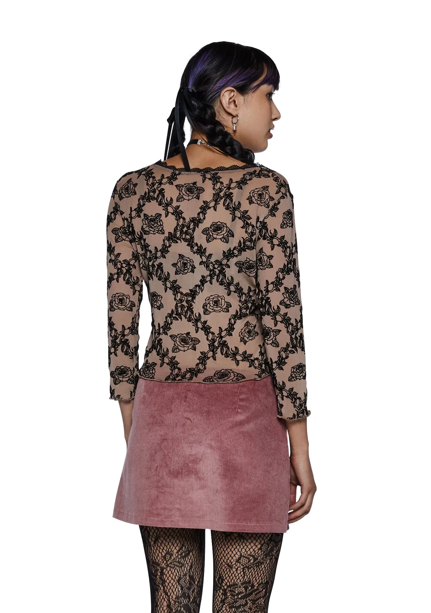 Sweetest Sound Mesh Top