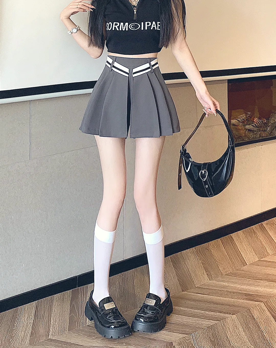 ♀V-line Culottes Skirt