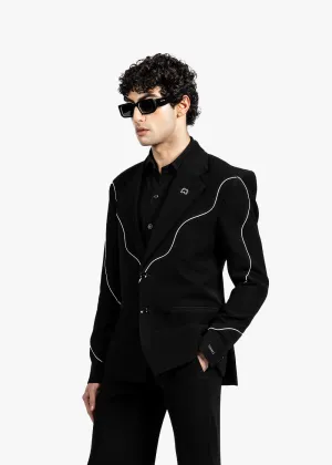 WIRED BLAZER - BLACK WIRED BLAZER - BLACK